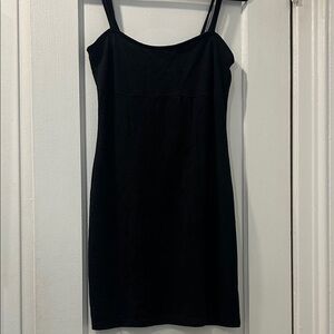 Ambiance Elegant Black Strapless Dress